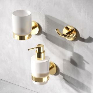 Двойной крючок для полотенец AM.PM X-Joy A85A35699 золото